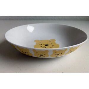 Disney Winnie The Pooh Face Expressions All Around Ceramic Pasta Dinner Bowl NEW